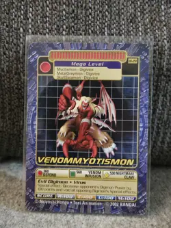 Digimon Digi-Battle Vennomyotismon BO-291 Booster Series 6 Card Bandai - Image 1
