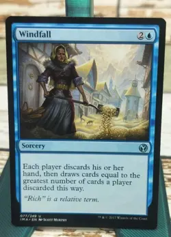 MTG Magic the Gathering Windfall (77/256) Iconic Masters LP - Image 1