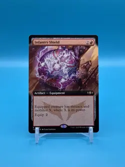 Infantry Shield (Extended Art) | Commander: Tarkir: Dragonstorm - Regular - NM - Image 1