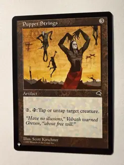 Puppet Strings The List Reprints Non-Foil MTG NM Mystery Booster 2 - Image 1