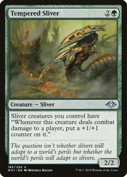 Tempered Sliver - Foil MH1 LP MTG - Image 1