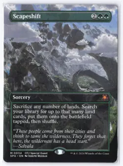 Scapeshift (Borderless) M Special Guests 34 NM - Image 1