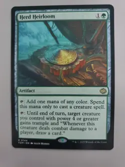 MTG Herd Heirloom Tarkir: Dragonstorm Regular Rare - Image 1