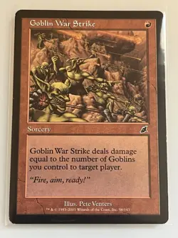 Goblin War Strike Scourge Regular - Image 1