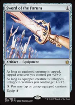 1x Sword of the Paruns Moderate Play MTG Magic - Kid Icarus - - Image 1