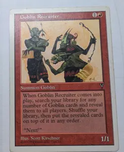 Goblin Recruiter 299 Anthologies LP English 413 - Image 1