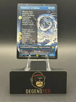 Summon: Leviathan 0361 (Borderless) Final Fantasy Regular non foil English - Image 1