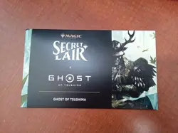 MTG Ghost of Tsushima Secret Lair Sealed Magic the Gathering - - Image 1
