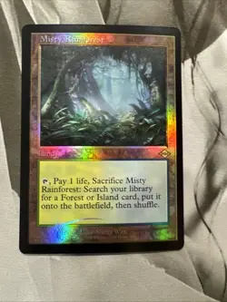 Misty Rainforest (Retro Frame) PACK FRESH MINT-NM Modern Horizons 2 Regular MTG - Image 1