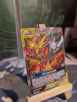 Pokemon TCG Moltres Zapdos Articuno GX SM210 Promo - Image 2