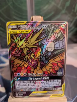 Pokemon TCG Moltres Zapdos Articuno GX SM210 Promo - Image 4