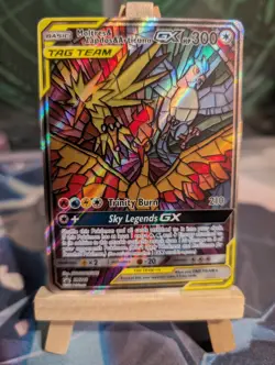 Pokemon TCG Moltres Zapdos Articuno GX SM210 Promo - Image 5