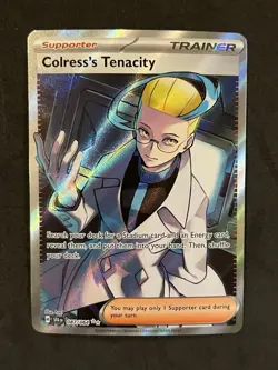 Colress’s Tenacity Full Art Ultra Rare 087/064 Pokemon Shrouded Fable English NM - Image 1