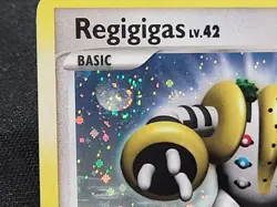 Pokemon TCG Regigigas 4/17 Pop 9 Holo Rare Diamond & Platinum Pearl LP Swirl - Image 4