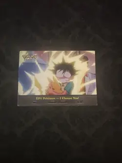 2000 Pokemon Topps EP1 Pokemon I Choose You! TV Animation D1 - Image 1