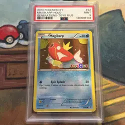 Magikarp PSA 9 Toys R Us Promo 2016 Pokemon Generations Holo - Image 1