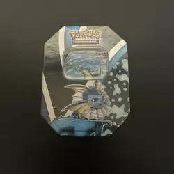Pokemon TCG: Eevee Evolutions Tin New Factory Sealed 4 Packs Vaporeon V - Image 1