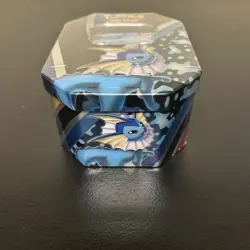 Pokemon TCG: Eevee Evolutions Tin New Factory Sealed 4 Packs Vaporeon V - Image 2