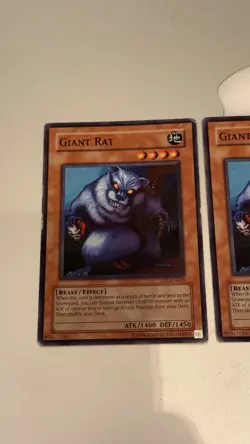 Giant Rat - SD7-EN003 - Common - Mixed Editions - YuGiOh x3 - Image 2