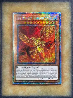 Yugioh The Winged Dragon of Ra RA03-EN137 Platinum Secret Rare 1st Ed NM - Image 1