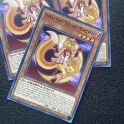 Yugioh! Lunalight Yellow Marten - LDS2-EN128 - Common - 1st Edition Near Mint X3 - Image 2