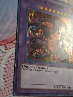 Yugioh - Meteor B. Dragon | PRC1-EN004 | Super Rare | 1st Edition - Image 3