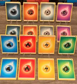 80 Basic Energy Cards Pokemon TCG - 10 of Each Type Near Mint - Pack Fresh - Image 2