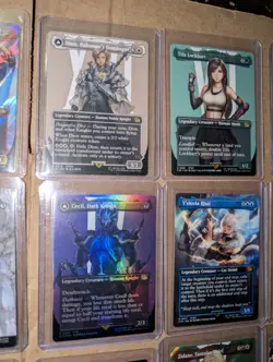 Magic The Gathering Final Fantasy 15 Card Lot Tifa Bahanut Kuja Terra Cecil More - Image 5