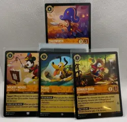 Disney Lorcana Ursala's Return En.4 Lot Of 20 Cards - Image 1