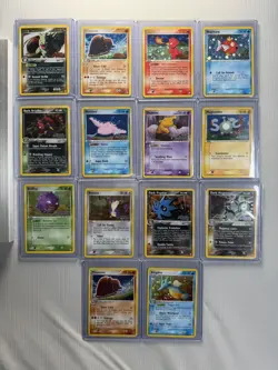 14 Card Lot Pokemon Reverse Holo Team Rocket Returns LP - Image 1