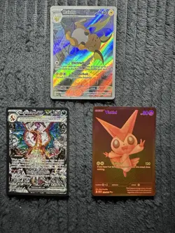 Near Mint Pokemon Cards, Ungraded And Raw! 3 Cards In Total! - Image 1