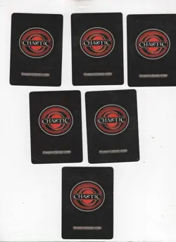 Lot #804. 6 Chaotic Creature cards all Rare's. All Alliances Unraveled secrets - Image 2