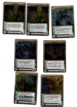 Lot #0061. 7 Chaotic Creature cards. Danian Rare. low - Image 1