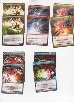 Lot #0615. 10 Chaotic Mugic cards. Forged Unity and Turn Tide Uncommon - Image 1