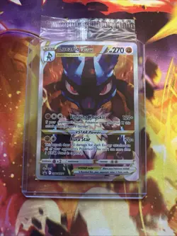 Pokemon Lucario VSTAR SWSH291 Sword & Shield Promo Holo Card English SEALED!! - Image 1