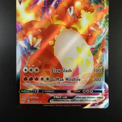Charizard Vmax 020/189 Pokemon Darkness Ablaze Holo Full Art Card - Image 3