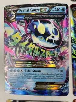 Lot Of 10 Jumbo Pokemon Cards Charizard, Mega, XY Evolutions - Image 3