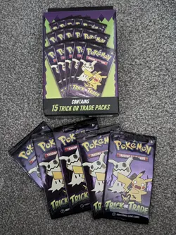 6 x Trick Or Trade Booster Packs - 2025 Halloween Bundle - Pokemon Cards - Image 1