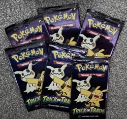 6 x Trick Or Trade Booster Packs - 2025 Halloween Bundle - Pokemon Cards - Image 3