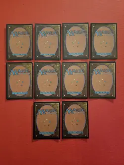 MAGIC THE GATHERING - BROTHER'S WAR BASIC LAND LOT OF 10 FOIL CARDS - NM/M 2022 - Image 2