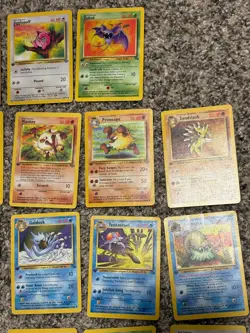 FIRST EDITION LOT OF 33 Pokemon Cards TCG Vintage Base Set Fossil Jungle MP/HP - Image 4