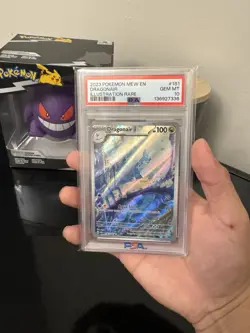 Pokemon Dragonair 181/165 2023 S&V 151 Illustration Rare Card - PSA 10 GEM MINT - Image 3