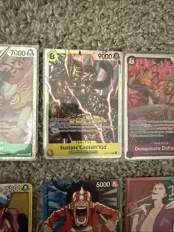 One Piece Lot Of Rare, Super Rare, Holo Don, And Leader Cards (OP10) - Image 3
