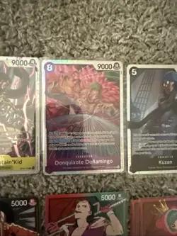 One Piece Lot Of Rare, Super Rare, Holo Don, And Leader Cards (OP10) - Image 4