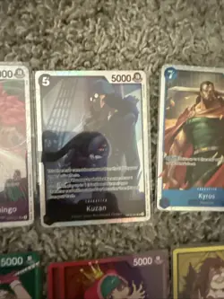 One Piece Lot Of Rare, Super Rare, Holo Don, And Leader Cards (OP10) - Image 5