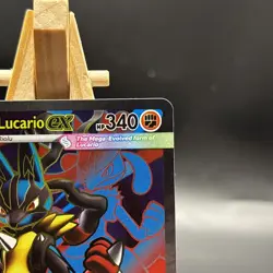 Pokemon TCG Mega Evolution Mega Lucario EX 160/132 Ultra Rare Card Near Mint NM - Image 4