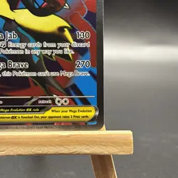 Pokemon TCG Mega Evolution Mega Lucario EX 160/132 Ultra Rare Card Near Mint NM - Image 5
