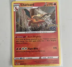 Charizard 010/078 Pokemon GO Card 2002 Holo Rare NM/M - Image 1