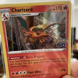 Charizard 010/078 Pokemon GO Card 2002 Holo Rare NM/M - Image 3