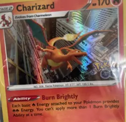 Charizard 010/078 Pokemon GO Card 2002 Holo Rare NM/M - Image 4